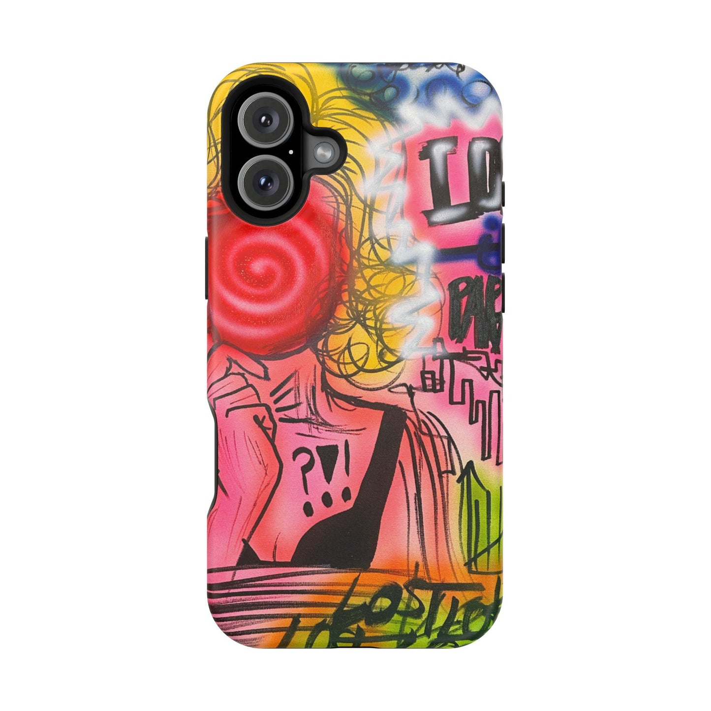 MagSafe „Lost in Paradise“ Airbrush-iPhone-Hülle