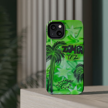 MagSafe "tampa, fl" airbrush iPhone case