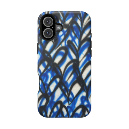MagSafe "abstract hearts" airbrush iPhone case