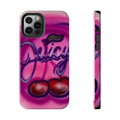 "juicy" airbrush iPhone case
