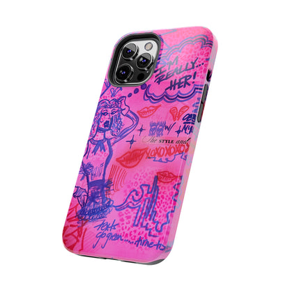"really "HER!" airbrush iPhone case