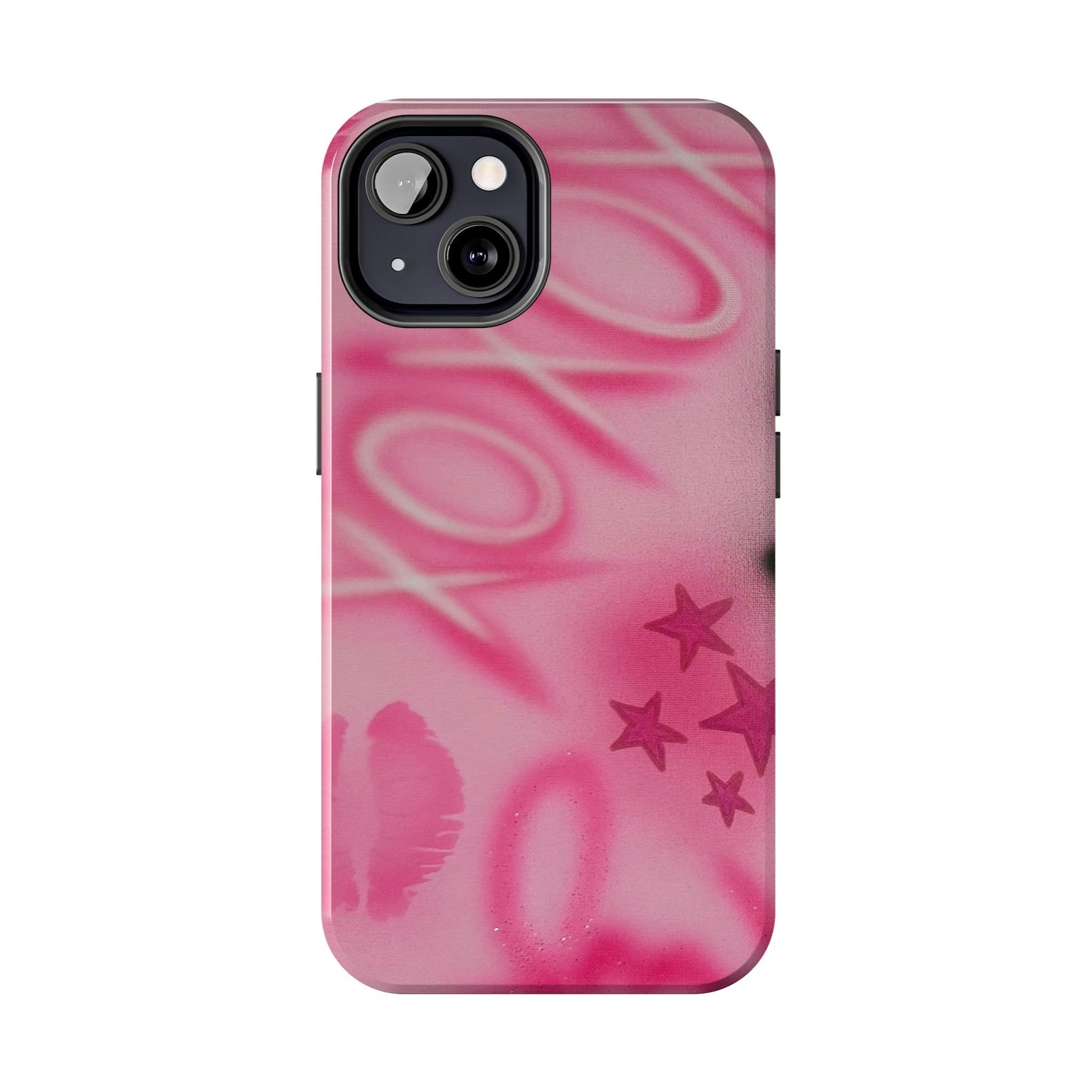 "perfectly pink" airbrush iPhone case