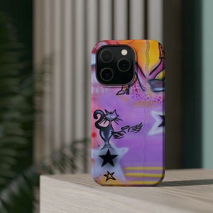 MagSafe @mayacain airbrush iPhone case