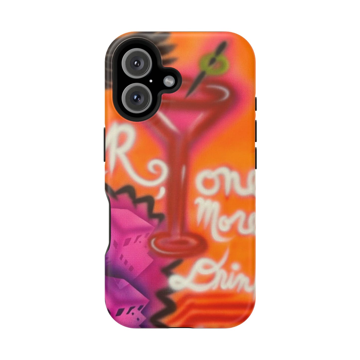 MagSafe „noch einen Drink“ Airbrush-iPhone-Hülle