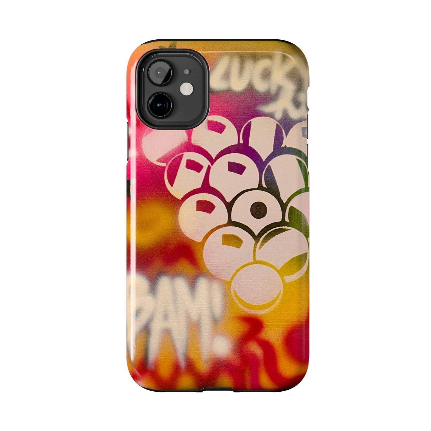 limited edition "bright billiards" airbrush iPhone case