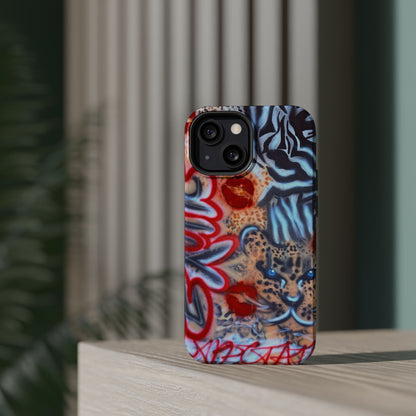 MagSafe "exotic expectations" airbrush iPhone case