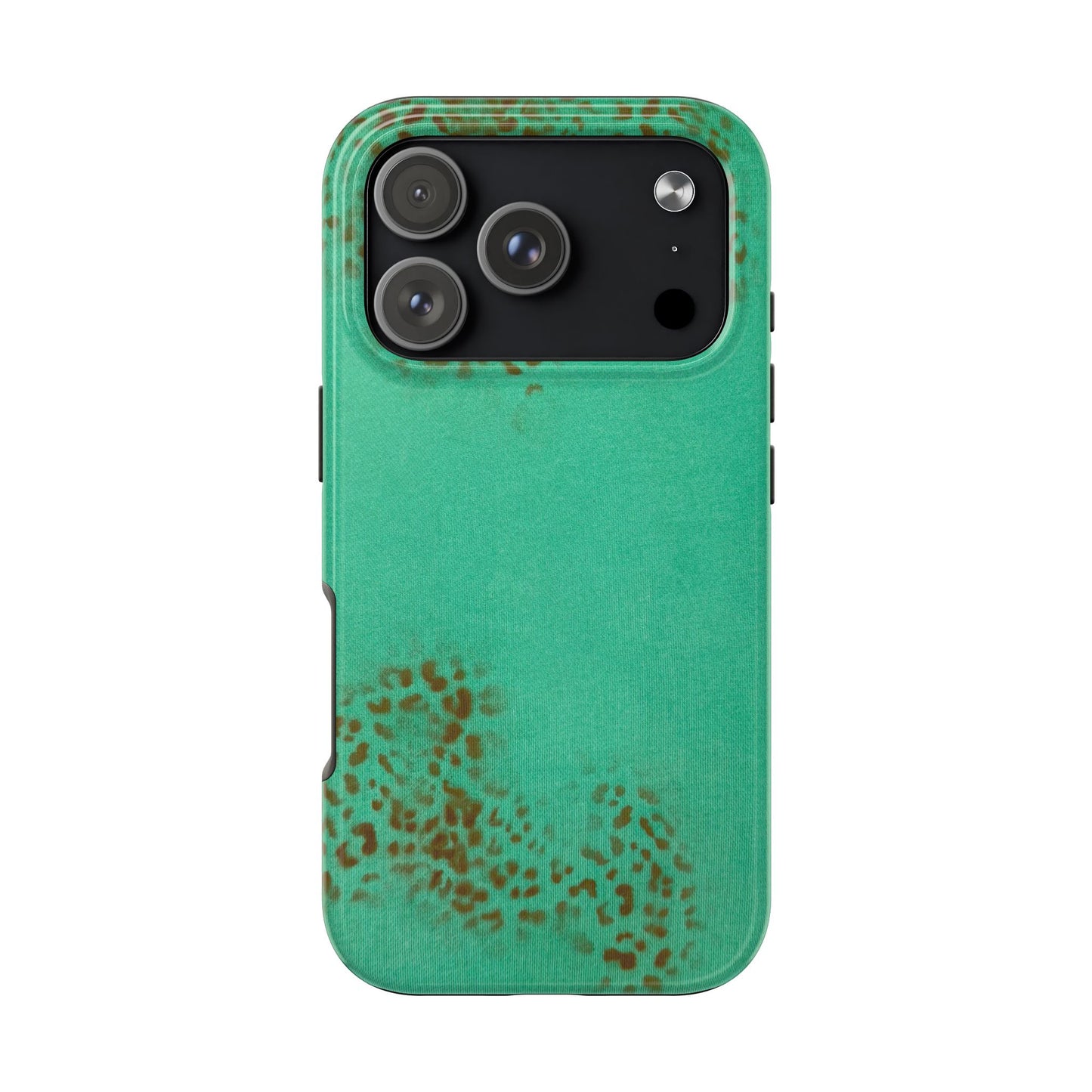 "teal cheetah" airbrush iPhone case