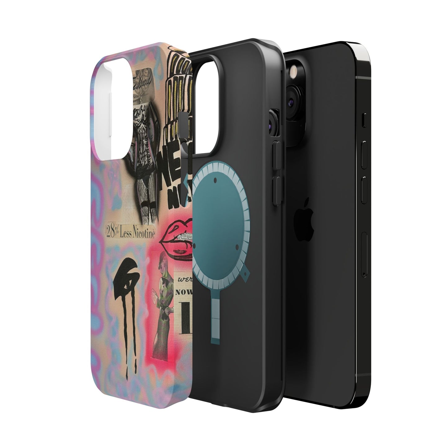 MagSafe "the feeling" airbrush iPhone case