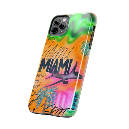 "miami, fl" airbrush iPhone case