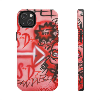 "san diego" airbrush iPhone case