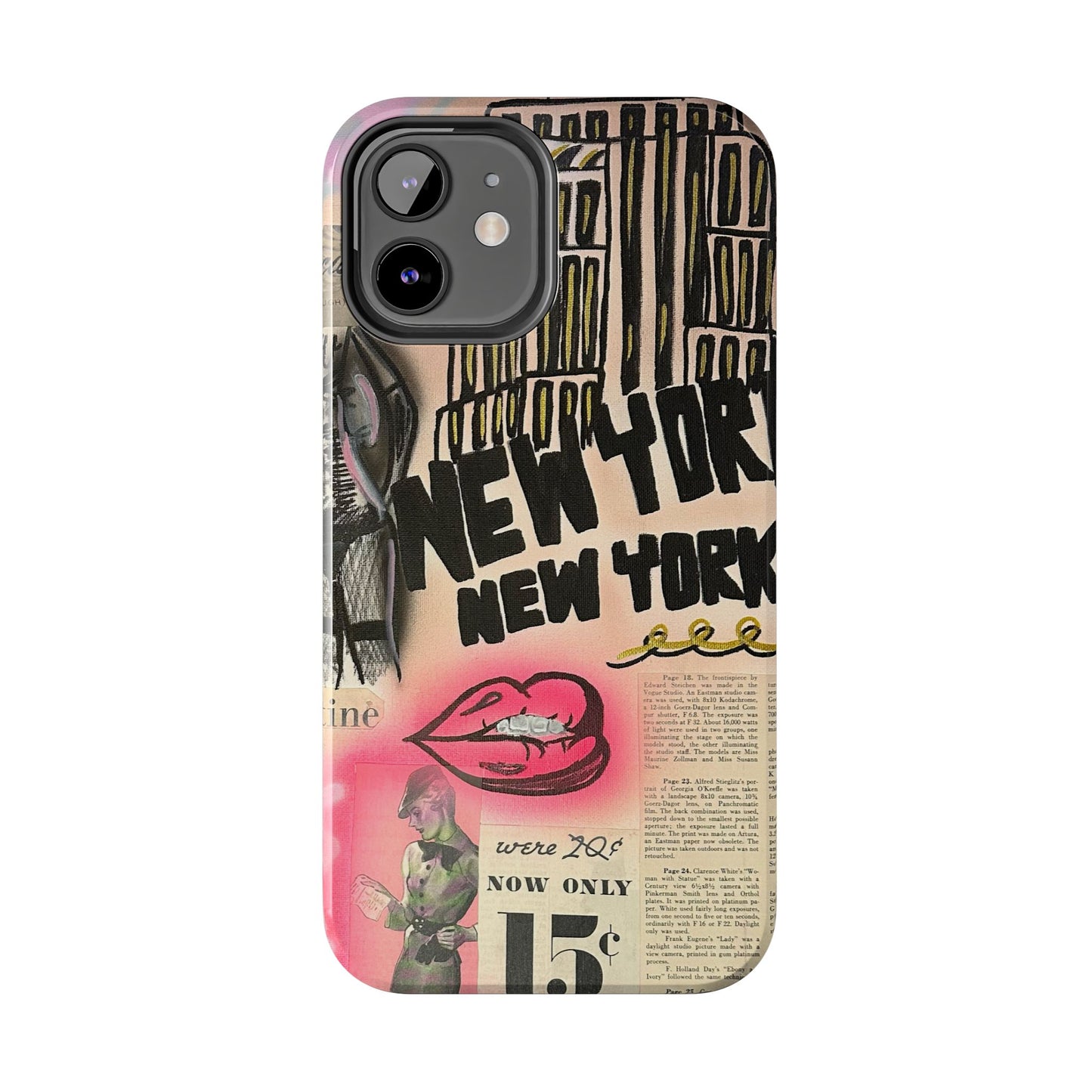 "new york, new york!" airbrush iPhone case