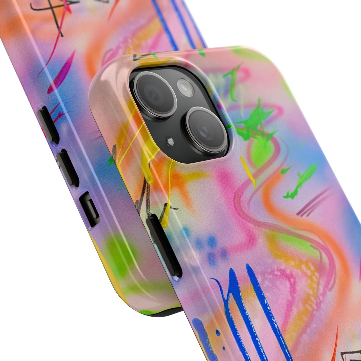 "neon haze" airbrush iPhone case