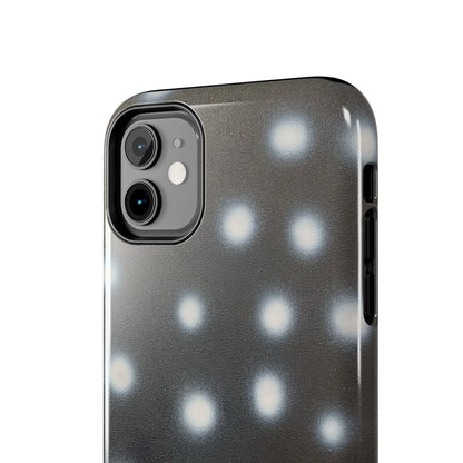 "coconut noir polka dot" airbrush iPhone case