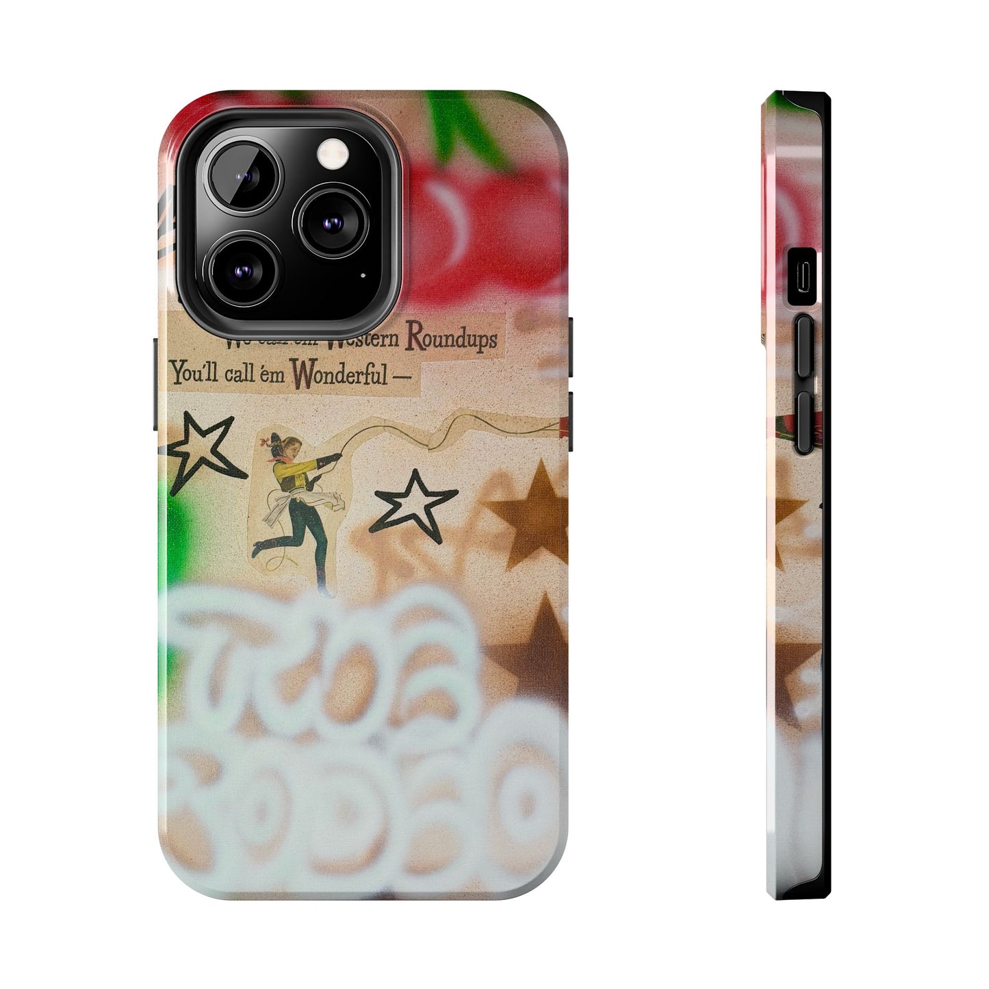 "the rodeo" airbrush iPhone case