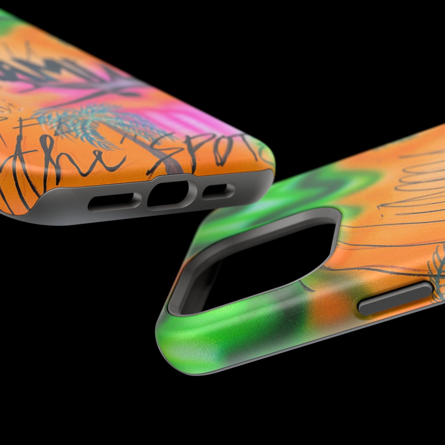 MagSafe "miami, fl" Airbrush iPhone Hülle