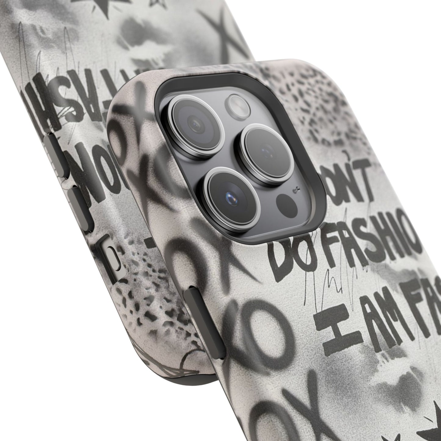 MagSafe "i am fashion" airbrush iPhone case
