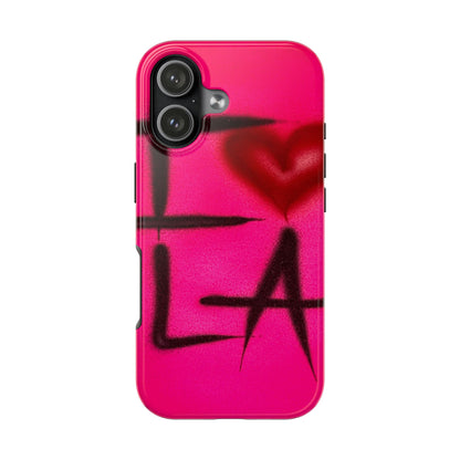 "I <3 LA" airbrush iPhone case