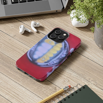 "bite me bling" airbrush iPhone case