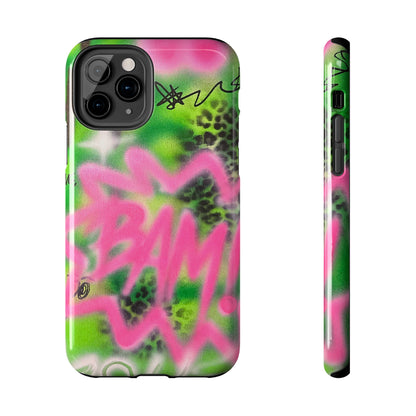 "BAM! pt. 2" airbrush iPhone case