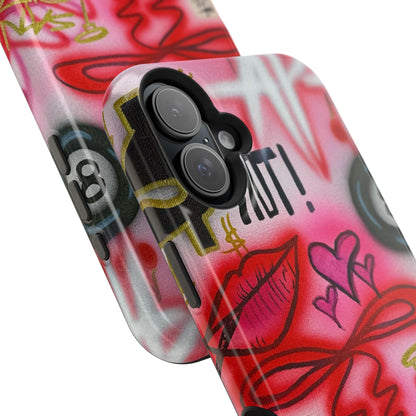 MagSafe "IT girl" airbrush iPhone case