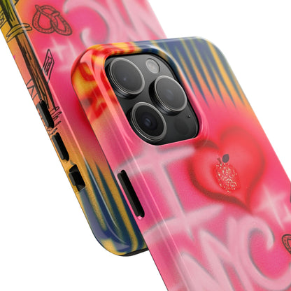 "in the city" airbrush iPhone case