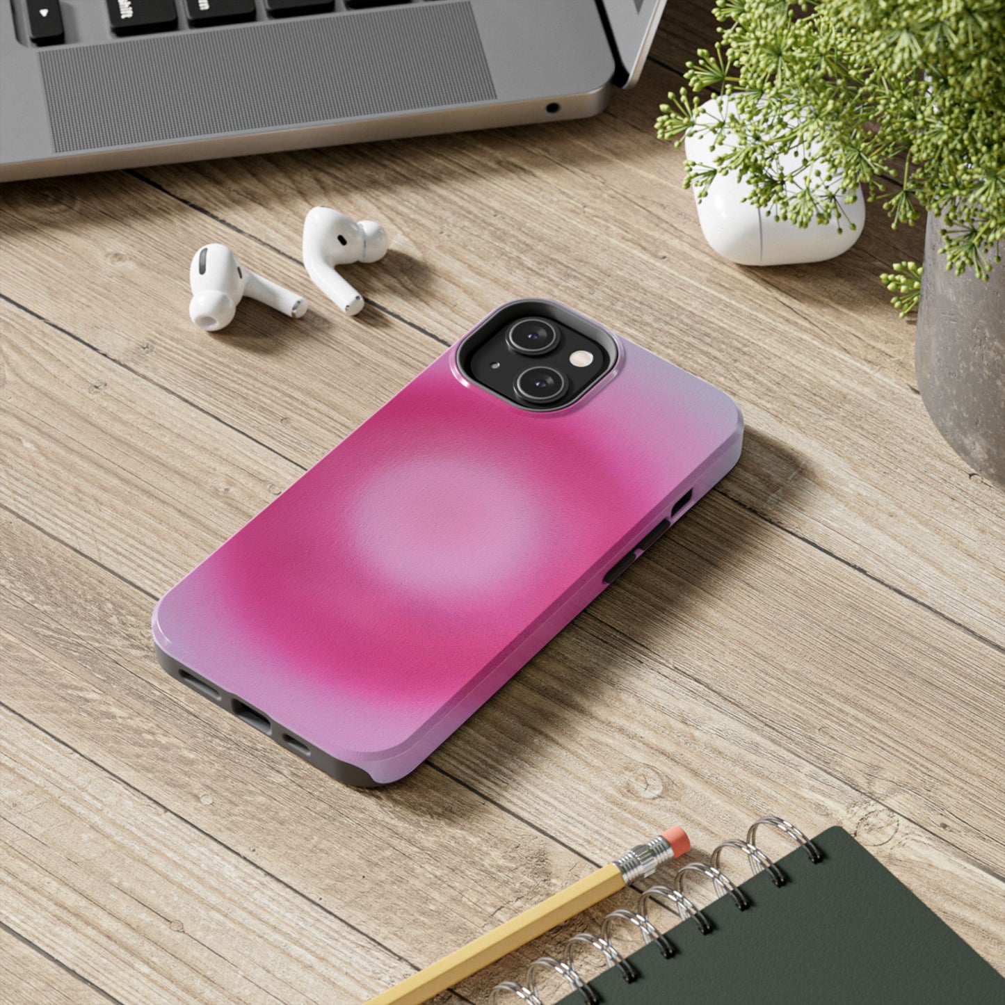 "pinkberry" aura airbrush iPhone case