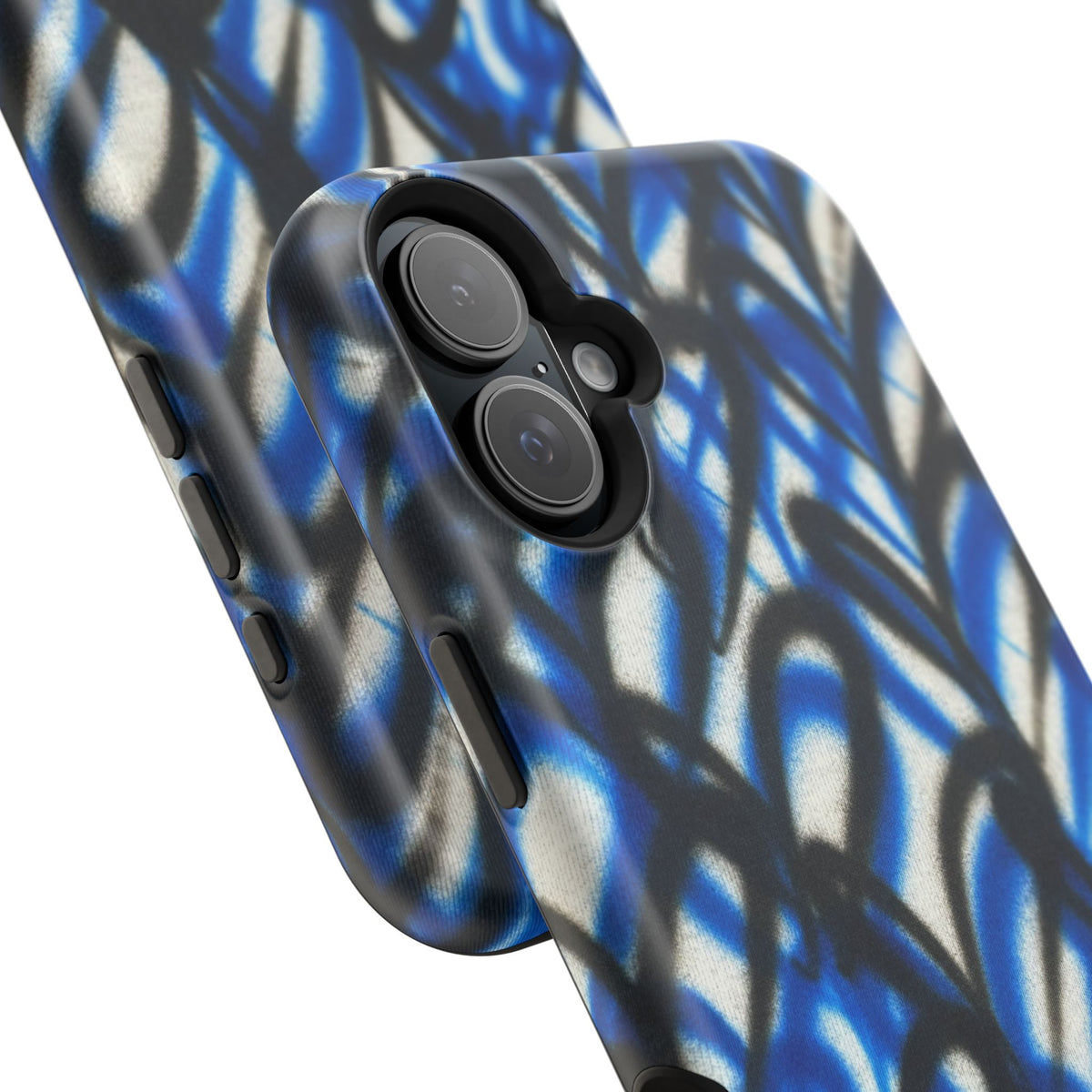 MagSafe "abstract hearts" airbrush iPhone case