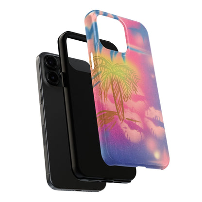 "glowy night" airbrush iPhone case