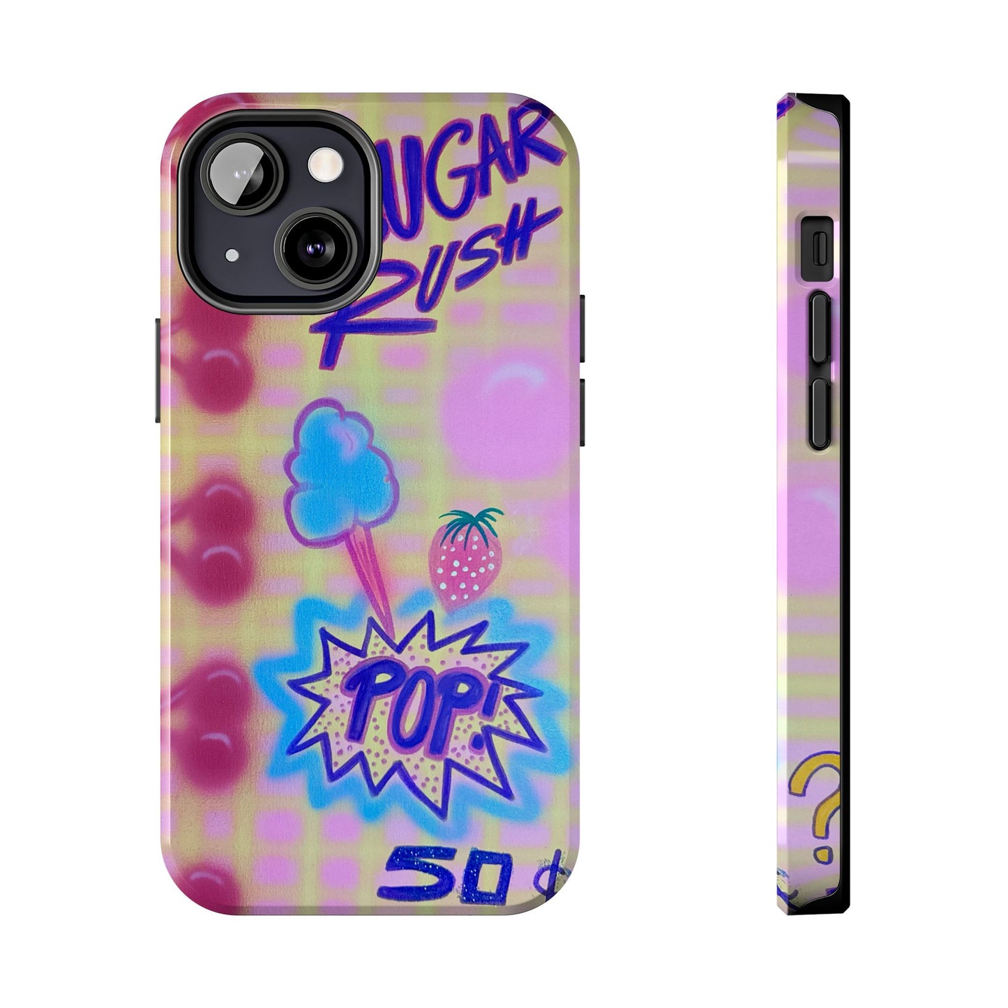 "sugar rush" airbrush iPhone case