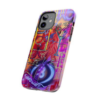 "shots on me" airbrush iPhone case