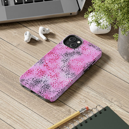 "pink cheetah pt. 2" airbrush iPhone case