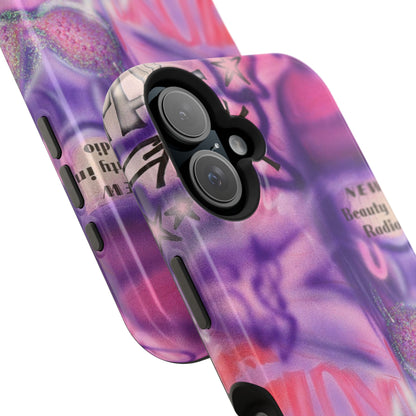 MagSafe "mic check" airbrush iPhone case