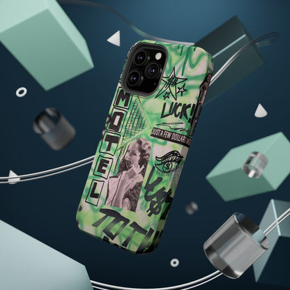 MagSafe "lust over luck" airbrush iPhone case