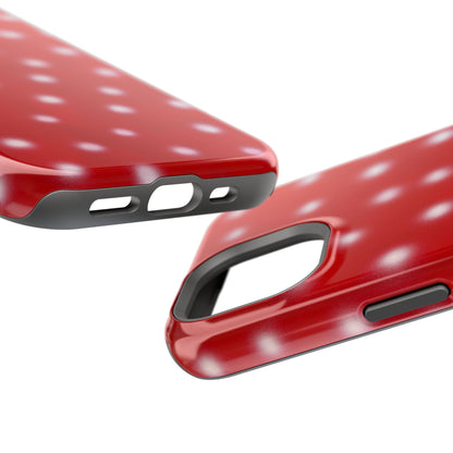 MagSafe "cherry crush polka dot" airbrush iPhone case