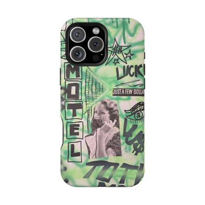 MagSafe "lust over luck" airbrush iPhone case