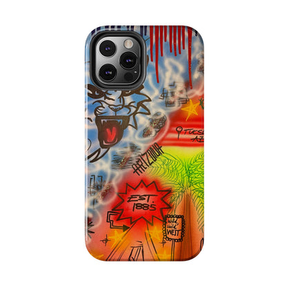 "tucson, arizona pt. 2" airbrush iPhone case