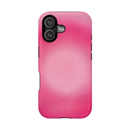 MagSafe "pinkberry" airbrush iPhone case