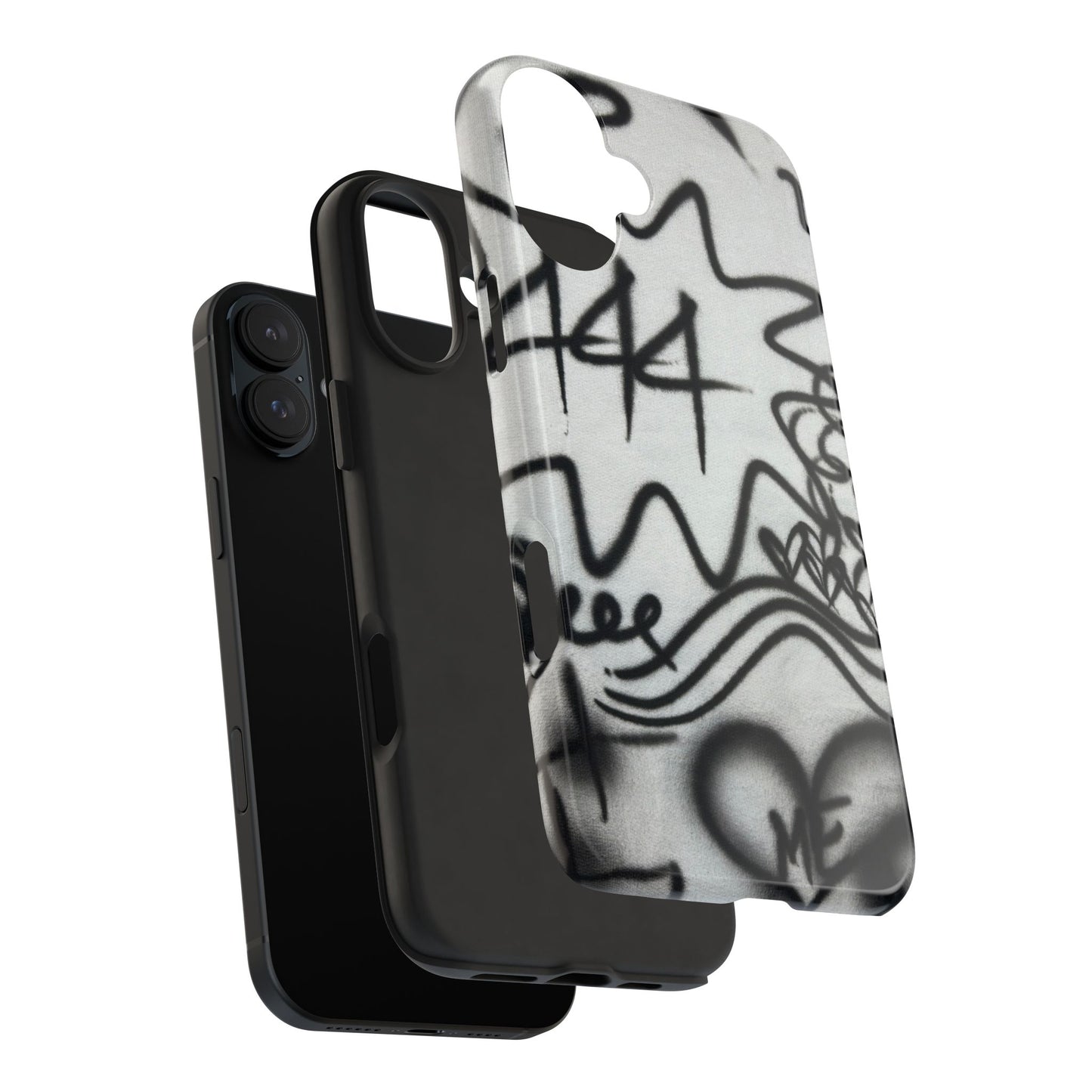 "444” airbrush iPhone case