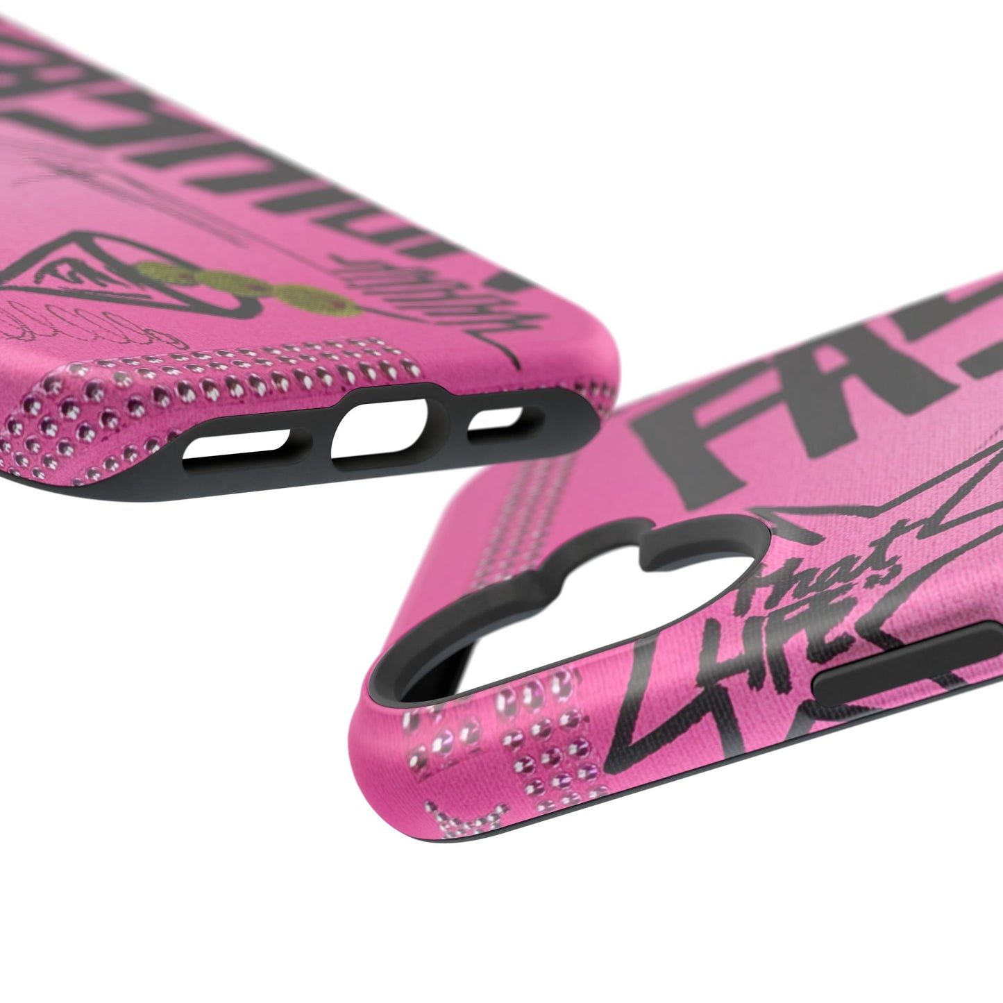 MagSafe "high fashion pt. 2" airbrush iPhone case