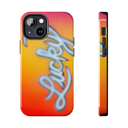 "lucky" airbrush iPhone case