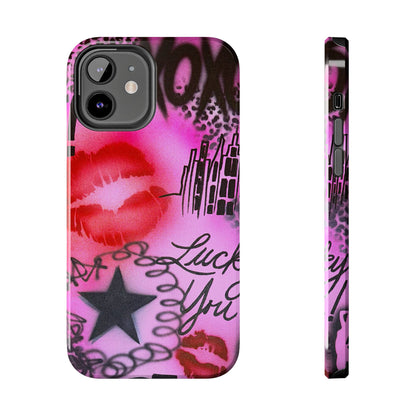 "ulterior motive" airbrush iPhone case