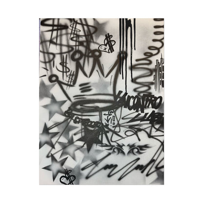 early access airbrush rolled print