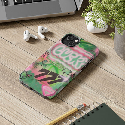 "so lucky" airbrush iPhone case