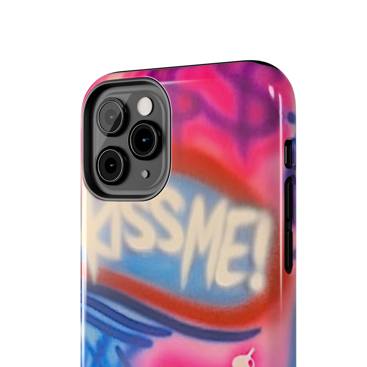 "kiss me pt. 2" airbrush iPhone case