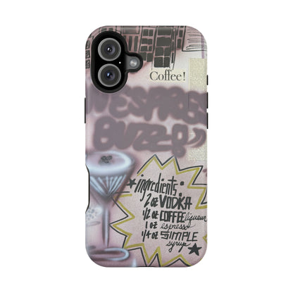 MagSafe "espresso martini" airbrush iPhone case