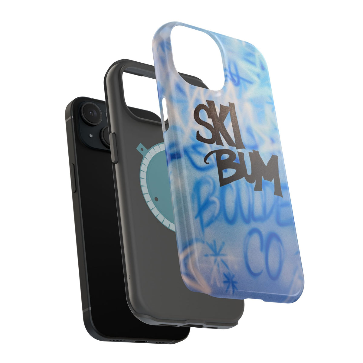 MagSafe x @axoboulder airbrush iPhone case