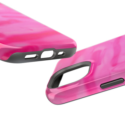 MagSafe "pink camo" airbrush iPhone case
