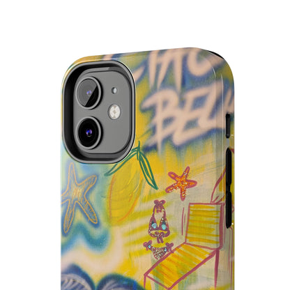 "ciao bella" airbrush iPhone case