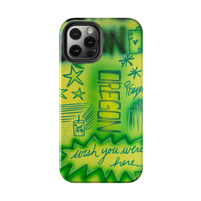 "oregon" airbrush iPhone case