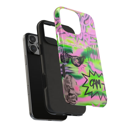 "green camo" airbrush iPhone case